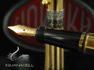 Aurora 75 anniversay  Limited Edition Fountain Pen, Vermeil