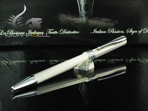 Stylo à bille Aurora Magellano, argent, finition chromée, A40