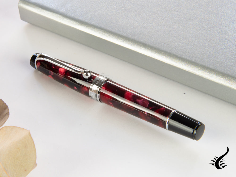 Aurora Optima Mini Fountain Pen, Resin, Burgundy, 996CMX 996CMX