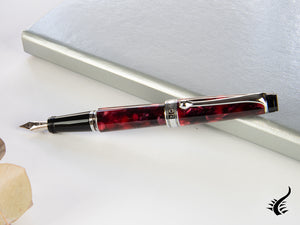 Stylo plume Aurora Optima Mini, résine, bordeaux, 996CMX 996CMX