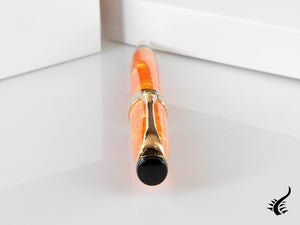 Aurora Optima 2020 Arancio Ballpoint pen, Auroloide, Orange, Gold plated, 998-OR