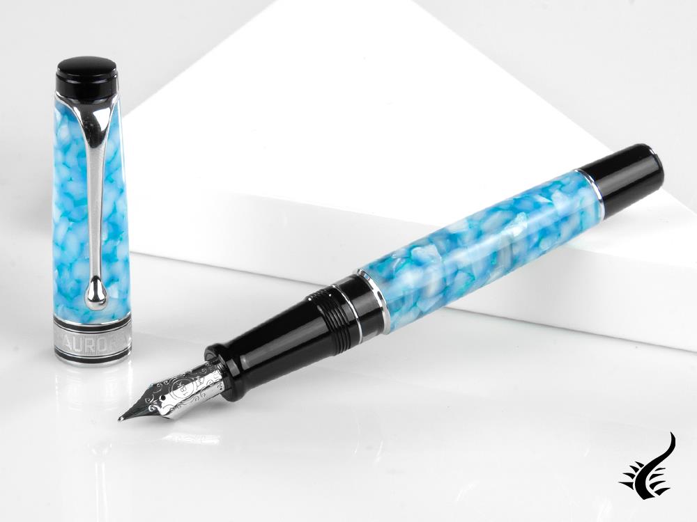 Aurora Optima 365 Celeste 2022 Fountain Pen, Limited Edition, 996-LCE