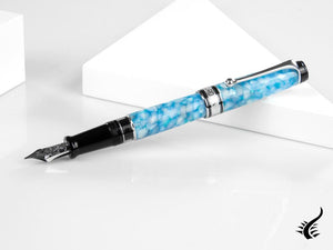 Aurora Optima 365 Celeste 2022 Fountain Pen, Limited Edition, 996-LCE