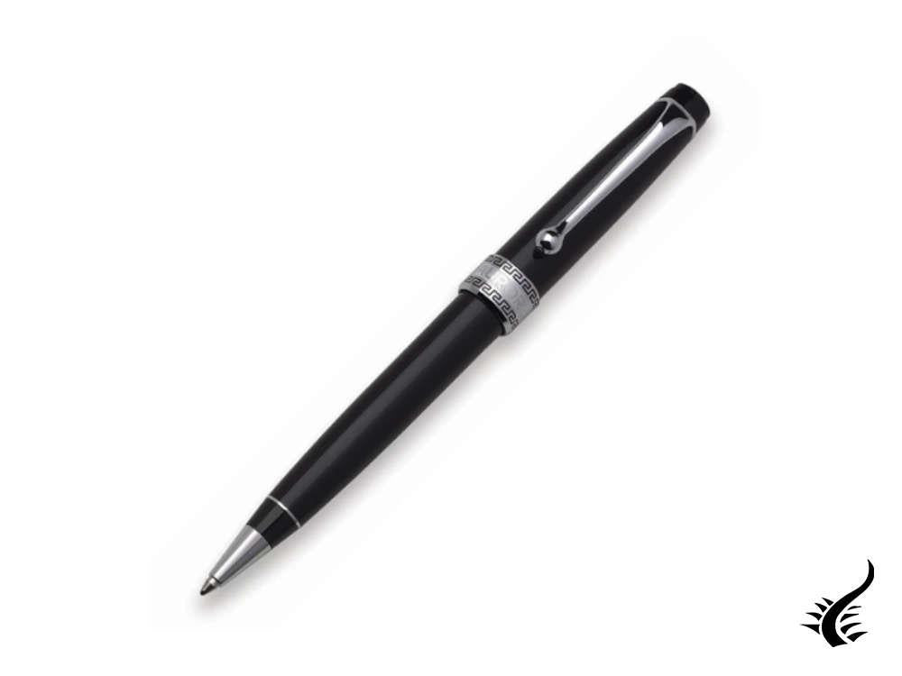 Aurora Optima Ballpoint Pen, Resin, Chrome Trim, 998-CN