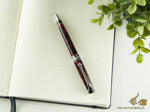 Aurora Optima Ballpoint pen, Auroloide, Silver trim, 998CX