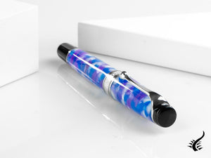 Stylo plume Aurora Optima Caleidoscopio Luce Blu Édition limitée, 996-CKB