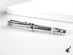 Stylo roller Aurora Optima Demonstrator Clear, résine, édition limitée, 571