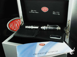 Stylo roller Aurora Optima Demonstrator Clear, résine, édition limitée, 571