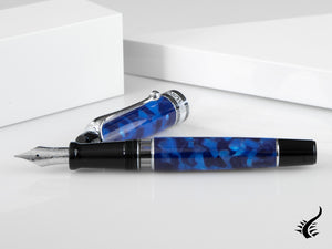 Stylo plume Aurora Optima, Auroloide, bleu, 996CB