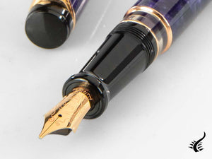 Aurora Optima Fountain Pen, Auroloide, Rose Gold PVD, 996-VI