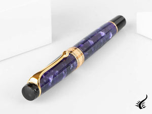 Aurora Optima Fountain Pen, Auroloide, Rose Gold PVD, 996-VI