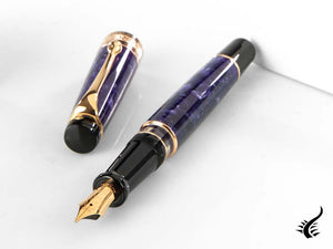 Aurora Optima Fountain Pen, Auroloide, Rose Gold PVD, 996-VI