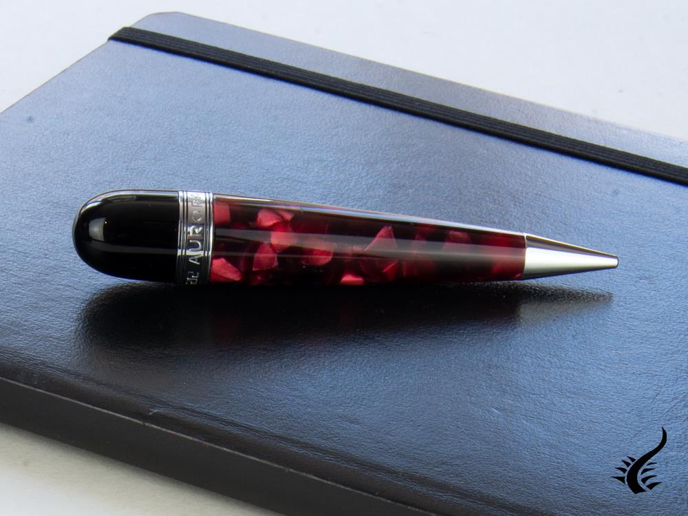 Aurora Optima Mechanical pencil, Auroloide, Burgundy, Chrome trim 960-CMXA