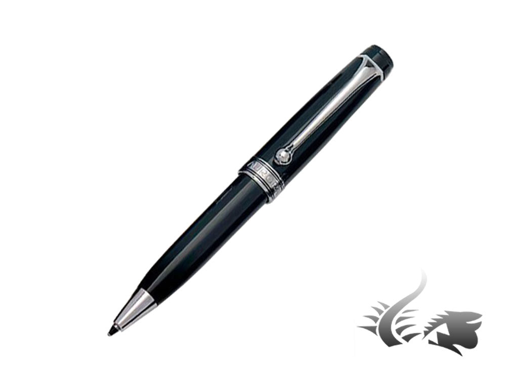 Aurora Optima Mini Ballpoint pen, Chrome trim, 998-CMN