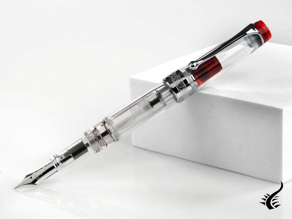 Stylo plume Aurora Optima Red Demonstrator, édition limitée, 570RA