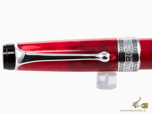 Aurora Optima Rossa Stylo roller, Auroloide, garniture chromée, 975-CRA