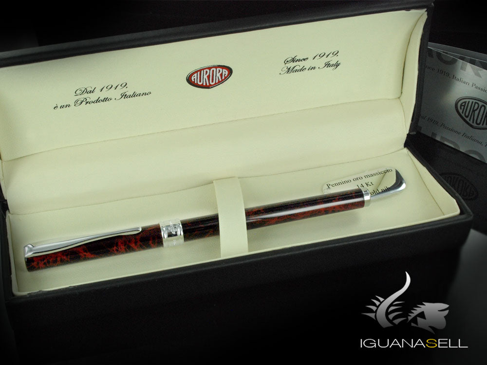 Aurora Magellano Rollerball pen, Lacquer, Chrome Trim, A78CX