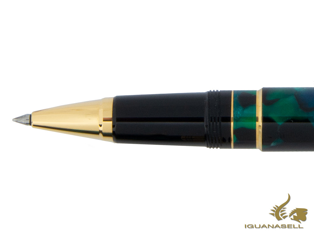 Aurora Rollerball  Optima - Emerald Green Auroloide