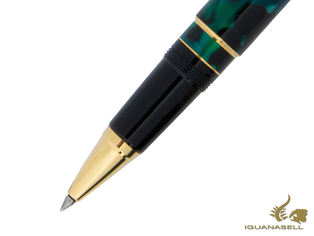 Aurora Rollerball  Optima - Emerald Green Auroloide