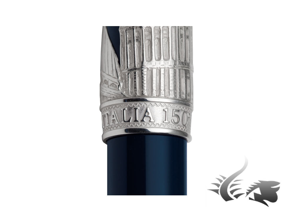 Aurora Torino Special edition Ballpoint pen, Resin, Sterling Silver .925