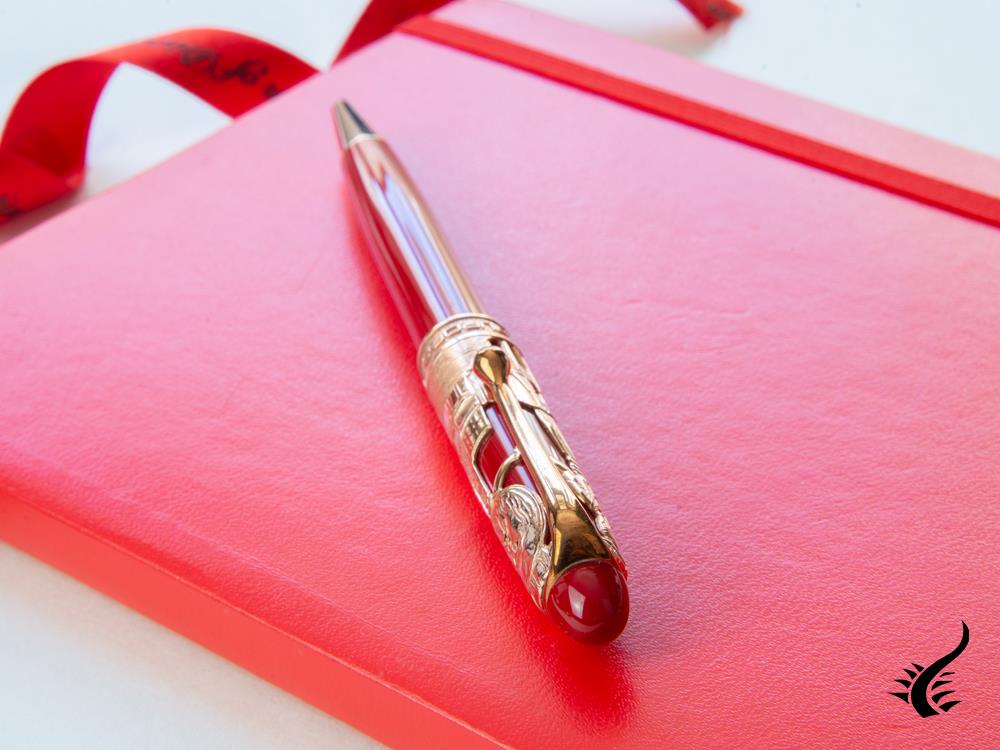 Aurora Special edition Roma Ballpoint pen 88, Resin, Sterling Silver .925