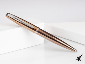 Aurora Style Ballpoint Pen, Lacquer, Chrome Trim, Bronze, E33-BR