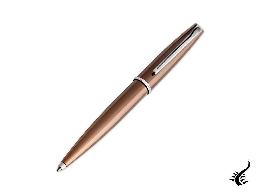 Aurora Style Ballpoint Pen, Lacquer, Chrome Trim, Bronze, E33-BR