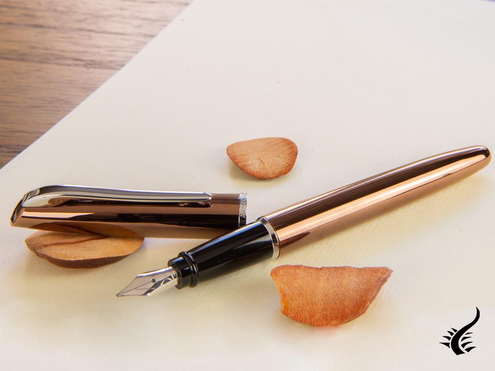 Aurora Style Bronze Fountain Pen - E13BR