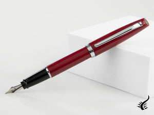 Aurora Style Fountain Pen - Barrel in Paprika and chrome trims - E12PR