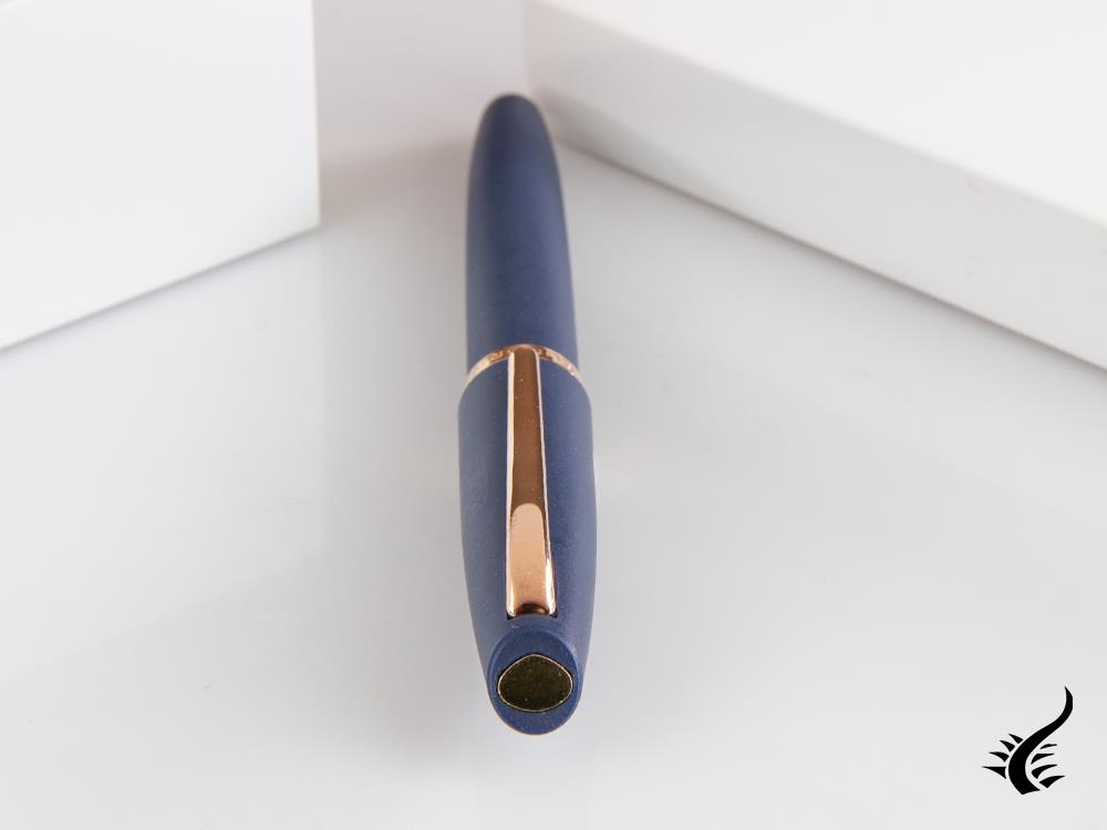 Aurora Style Fountain Pen, Resin, Rose gold trim, E20PB