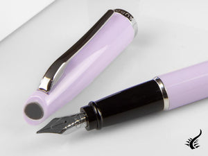 Aurora Style Fountain Pen, Resin, Violet, E12AM