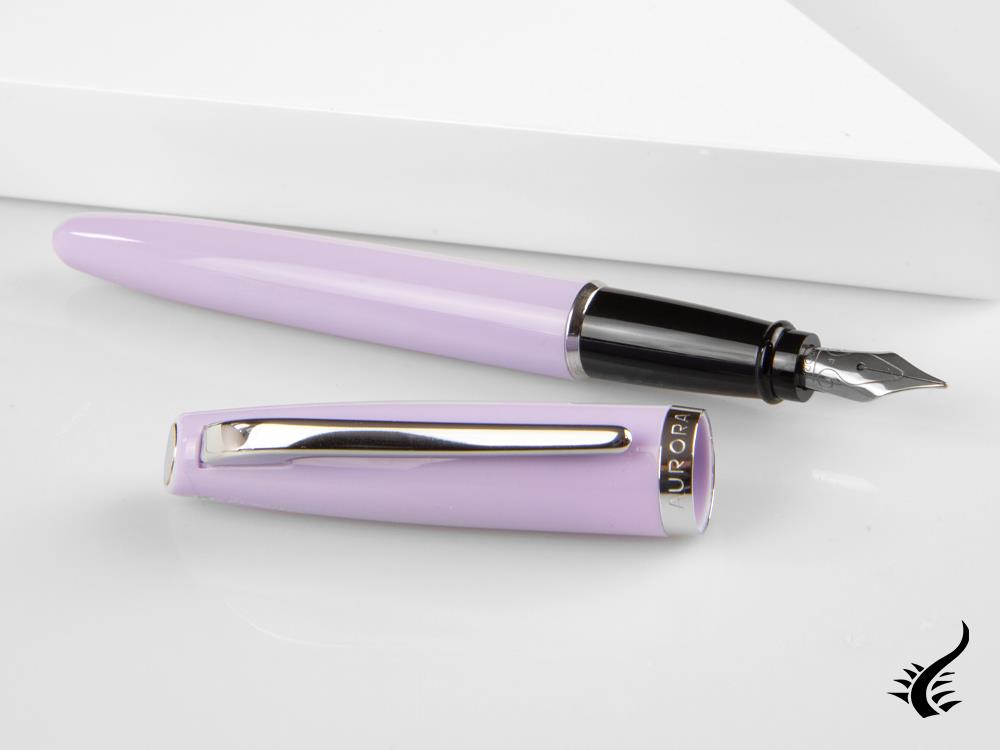 Aurora Style Fountain Pen, Resin, Violet, E12AM