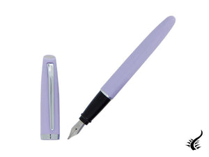 Aurora Style Fountain Pen, Resin, Violet, E12AM