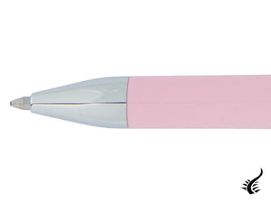 Aurora TU Ballpoint pen, Resin, Chrome trim, Rose, T31CP