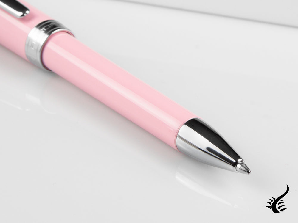 Aurora TU Ballpoint pen, Resin, Chrome trim, Rose, T31P