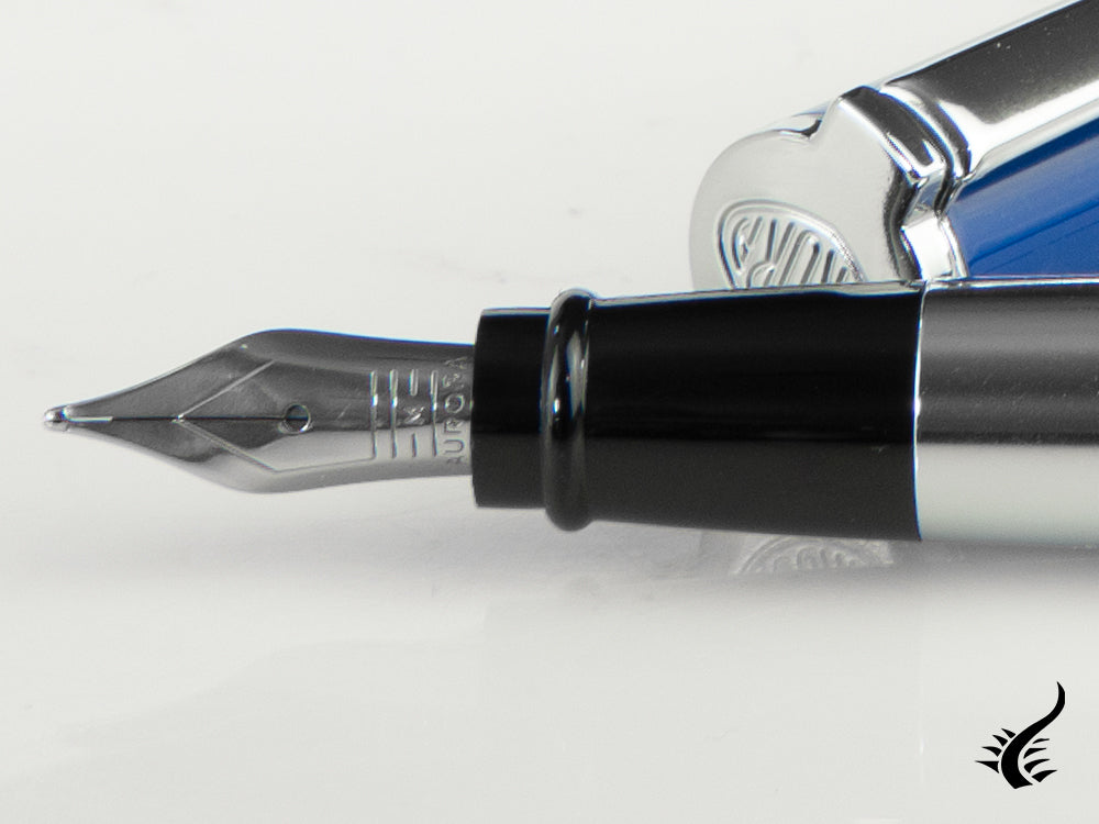 Aurora TU Fountain Pen, Resin, Chrome Trim, T11-B