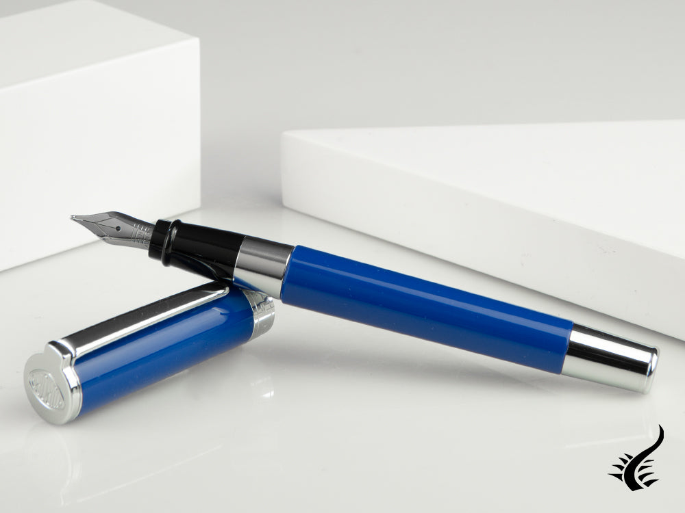 Aurora TU Fountain Pen, Resin, Chrome Trim, T11-B