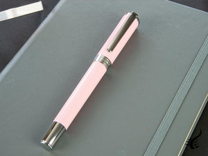 Stylo plume Aurora TU, résine, finition chromée, rose, T11P