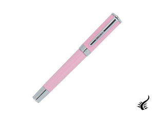 Stylo plume Aurora TU, résine, finition chromée, rose, T11P