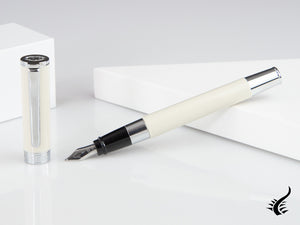 Aurora TU Fountain Pen, Resin, Chrome trim, T11W