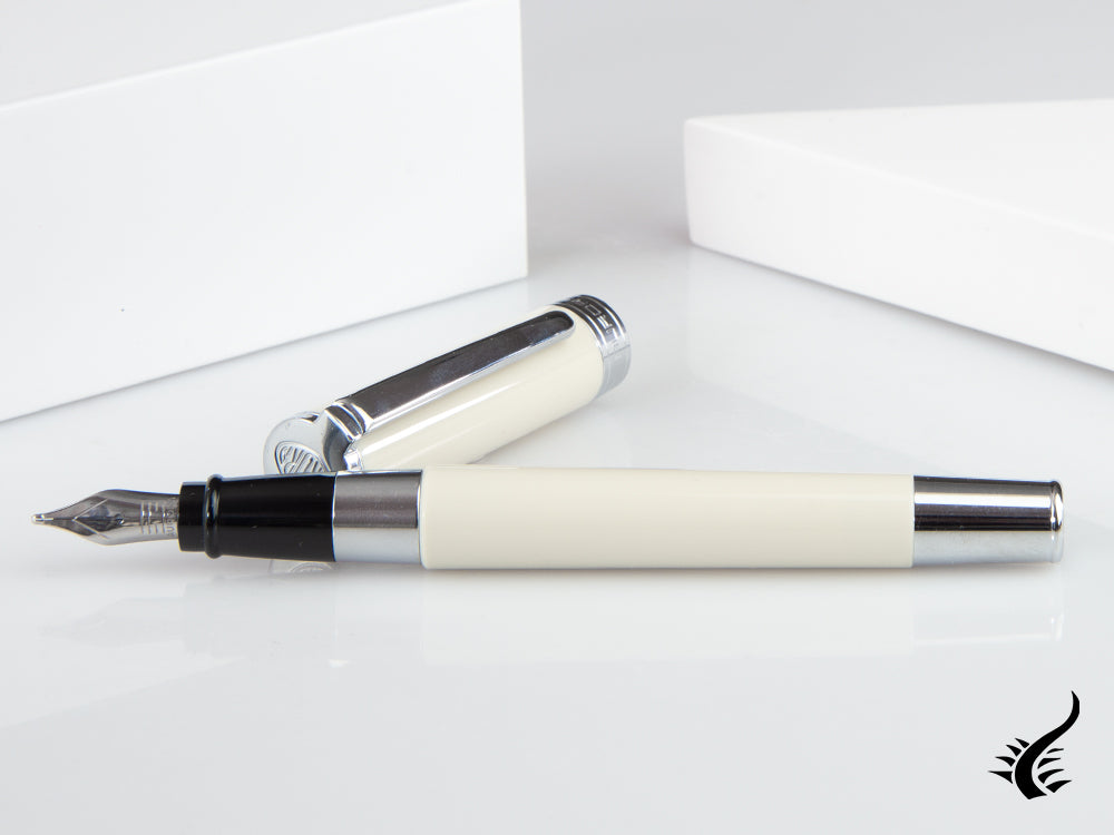 Aurora TU Fountain Pen, Resin, Chrome trim, T11W