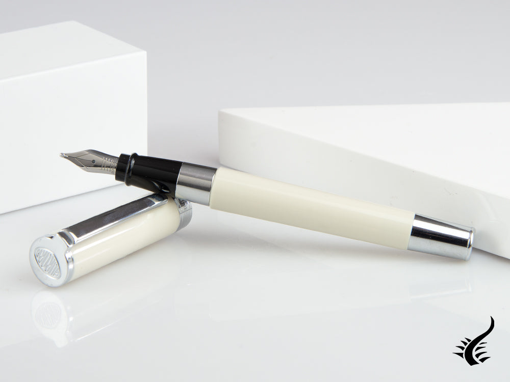 Aurora TU Fountain Pen, Resin, Chrome trim, T11W