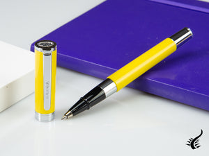 Aurora TU Roller Ball Pen - Yellow Resin Body - T71Y