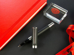 Aurora TU Rollerball pen, Resin, Chrome trim, T70N