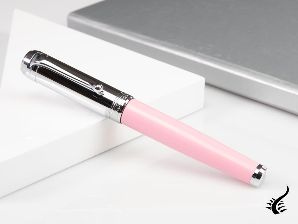 Aurora Talentum Big Fountain Pen, Resin, Pink, d11cp