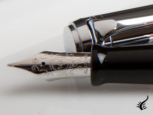 Aurora Talentum Big Fountain Pen, Resin, Pink, d11cp