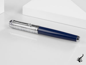 Stylo roller Aurora Talentum Dedalo, Résine, Bleu, Édition limitée, D71-CDB