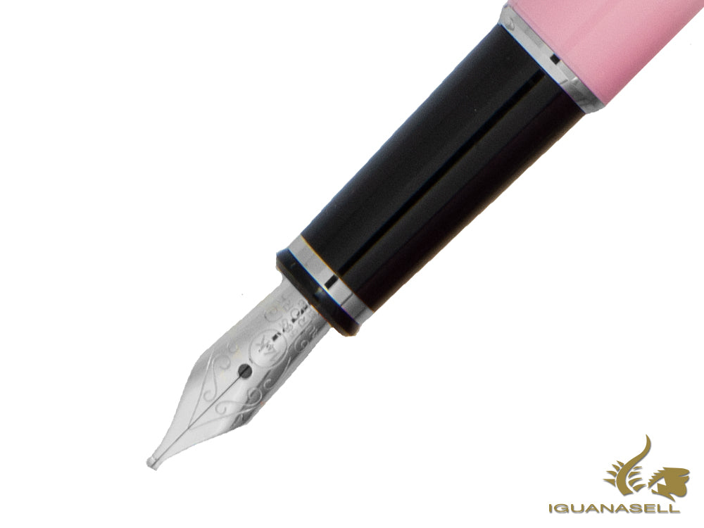 Aurora Talentum Finesse Fountain Pen, Resin, Chrome trim, Rose, D13P