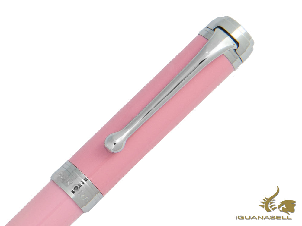 Aurora Talentum Finesse Fountain Pen, Resin, Chrome trim, Rose, D13P