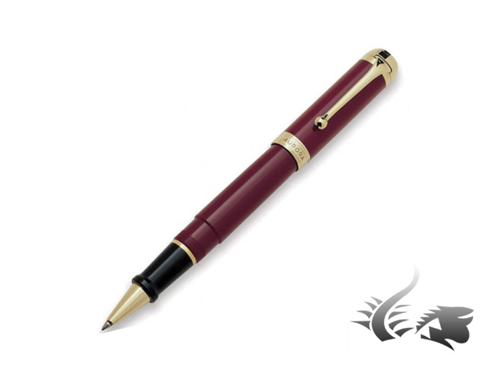 Aurora Talentum Big Rollerball Pen, Resin, Gold Trim, Gold Trim, D72-X